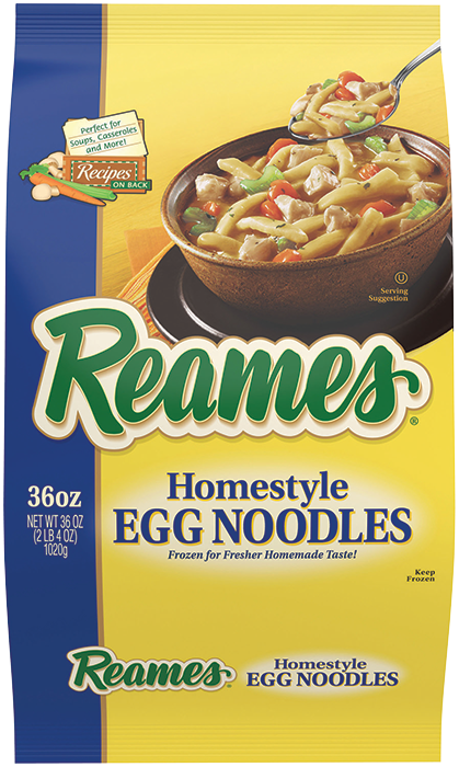 Reames Frozen Egg Noodles 36 Oz Reames